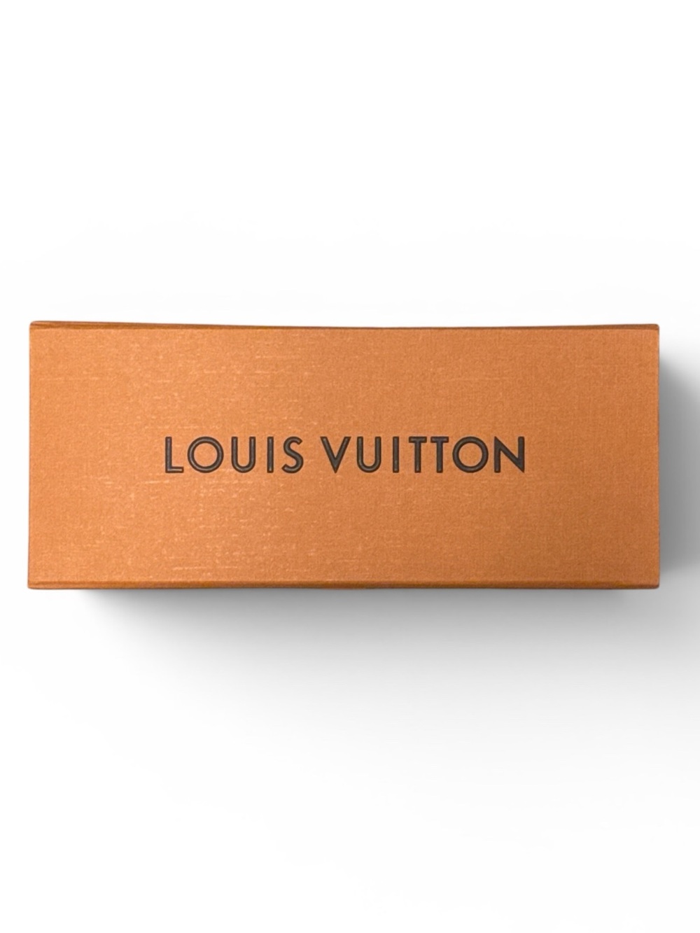 Authentic Louis Vuitton Magnetic Gift Storage Box Brown LV Case